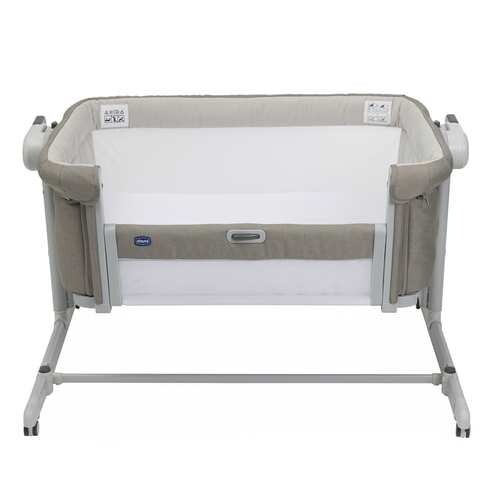 شيكو سرير أطفال هزاز - Next2ME Magic EVO - Desert Taupe