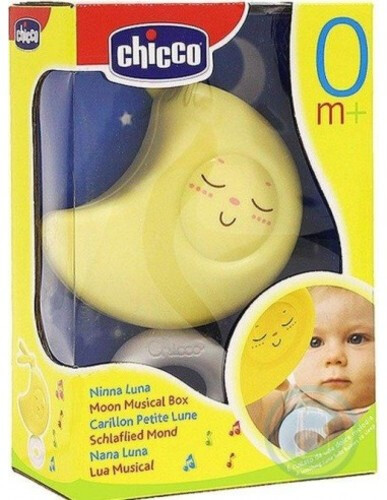 شيكو  لعبة الصندوق الموسيقي لمهد الأطفال  -  القمر  0+