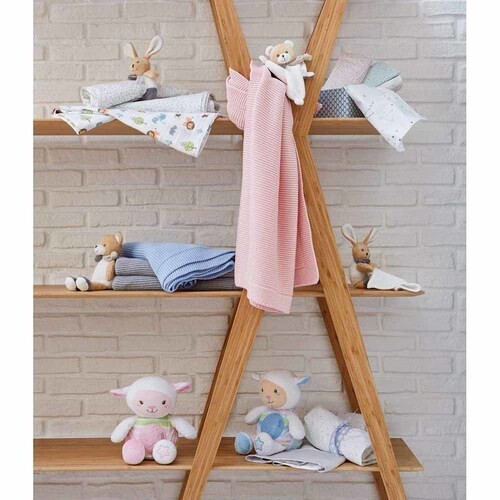 شيكو بطانية للأطفال - لون وردي