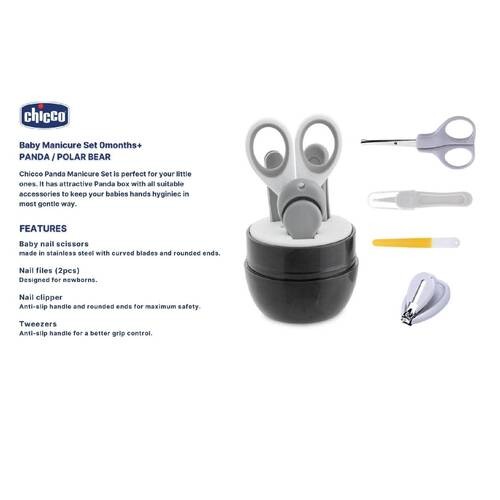 شيكو طقم العناية بالأظافر للأطفال - Panda
