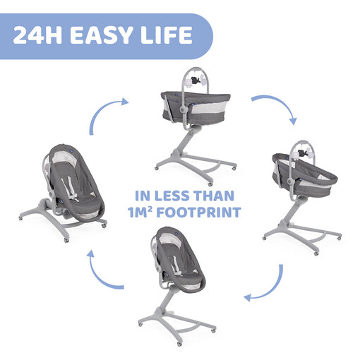 شيكو مقعد متعدد الاستخدامات - Dark Grey