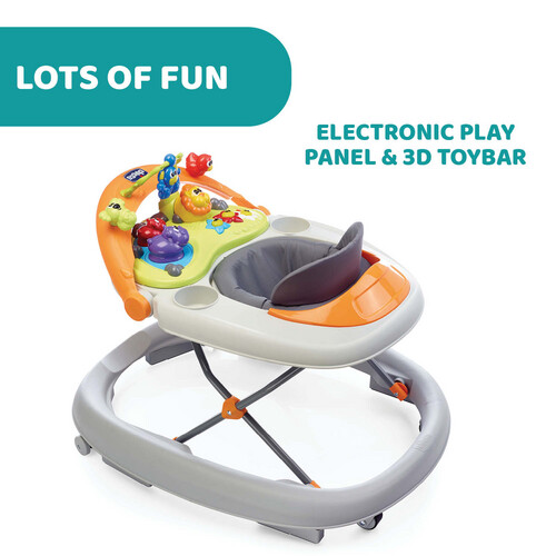 شيكو مشاية أطفال - Walky Talky - لون رمادي