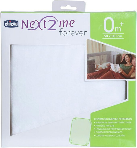 شيكو غطاء مرتبة صحي ابيض Next2Me Forever