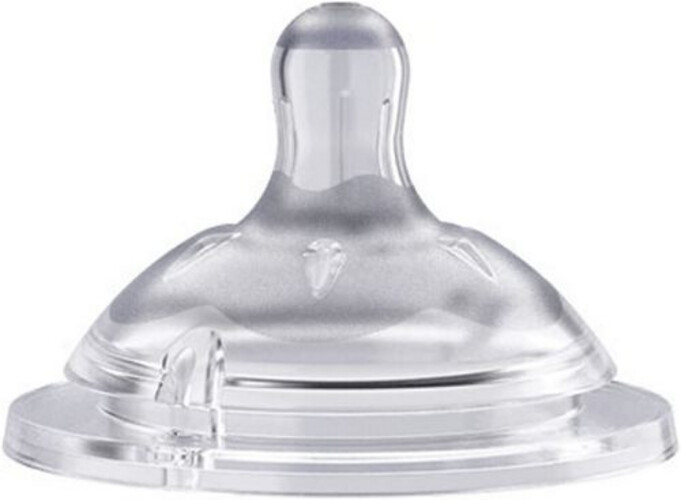 Chicco Natural Feeling Teat 4M+ - Adjustable Flow - 2PCS