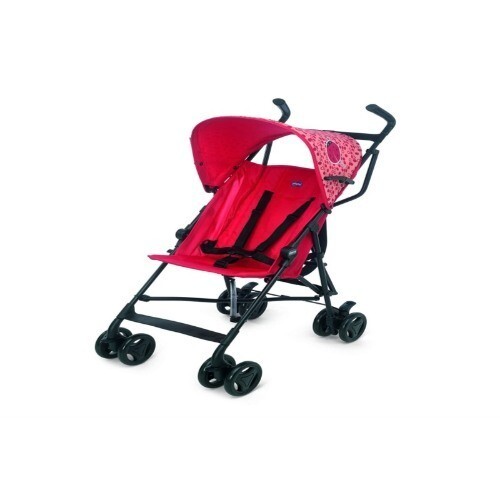 شيكو عربة أطفال -لون أحمر