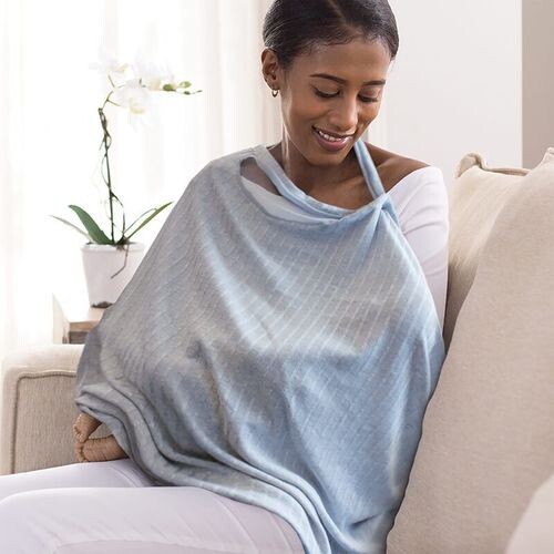 تشيكو وشاح الرضاعة بوبي - لون فضي