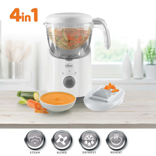 Chicco Steam Cooker Easy Meal 4in1