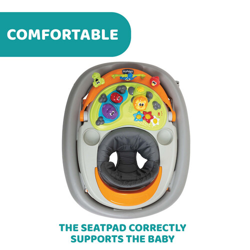 شيكو مشاية أطفال - Walky Talky - لون رمادي