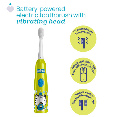 شيكو فرشاة أسنان كهربائية تايجر من عمر 3 سنوات