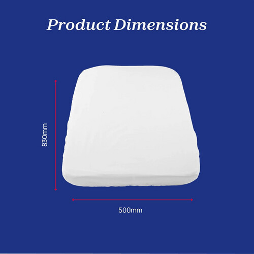 شيكو غطاء مرتبة صحي ابيض Next2Me