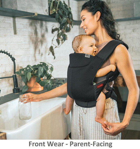 شيكو حمالة للأطفال - Black