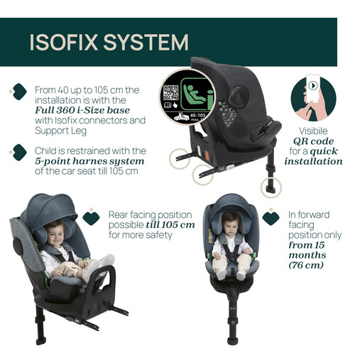 شيكو مقعد سيارة للأطفال 0-35 كغم - BI-SEAT