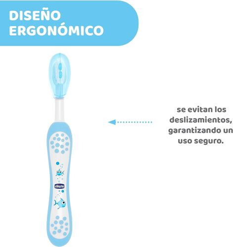 شيكو فرشاة أسنان من 6-36 شهر - لون أزرق