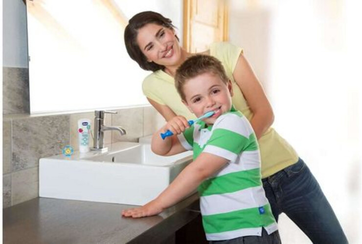 شيكو فرشاة أسنان من 3- 6 سنة لون أزرق أولاد