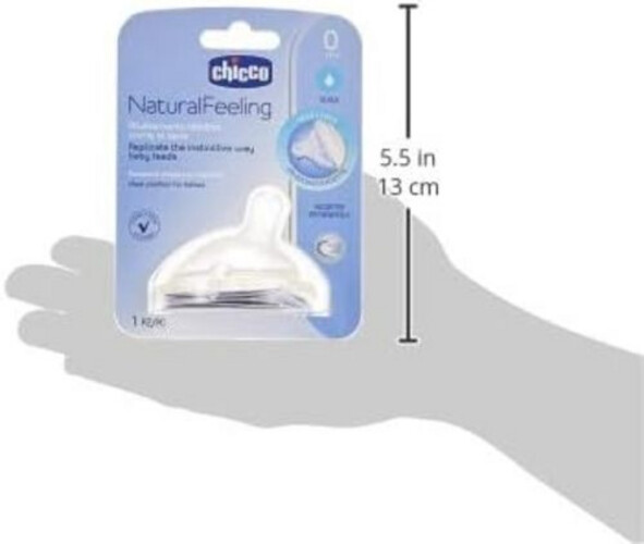 Chicco Natural FeelingTeat 0m+ - Normal Flow