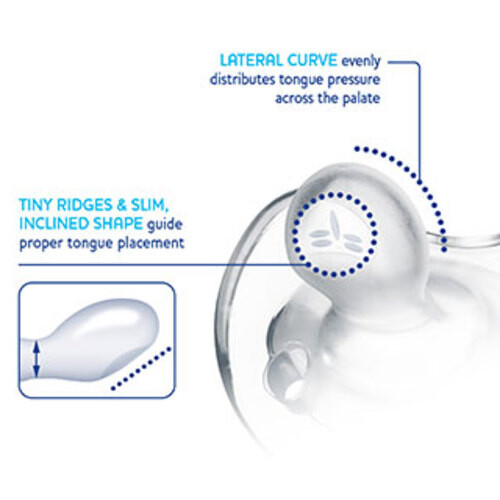 شيكو لهاية أطفال عمر 2-6 أشهر - لون ازرق - 2 قطعة - PH.L