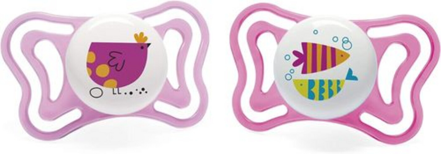 شيكو لهاية أطفال عمر 16-36 أشهر - لون وردي - 2 قطعة - PH.L