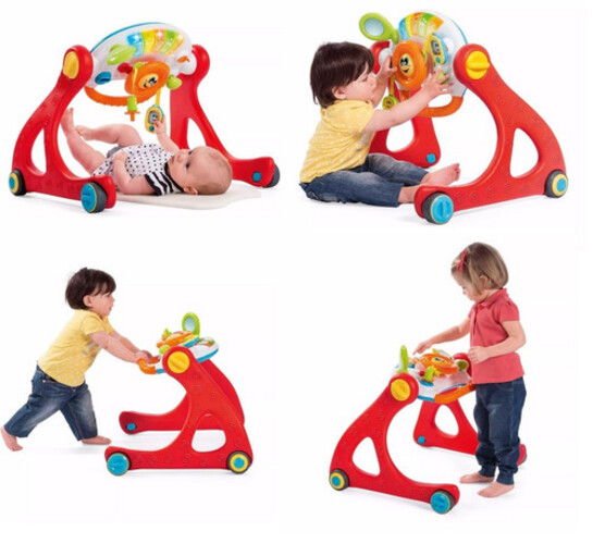 شيكو  لعبة النمو والمشي الإلكترونية  4 في 1