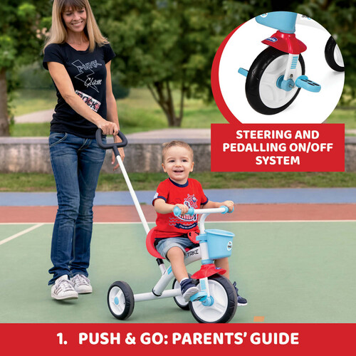 شيكو دراجة ثلاثية العجلات يو-جو  شهر 18-5 سنوات