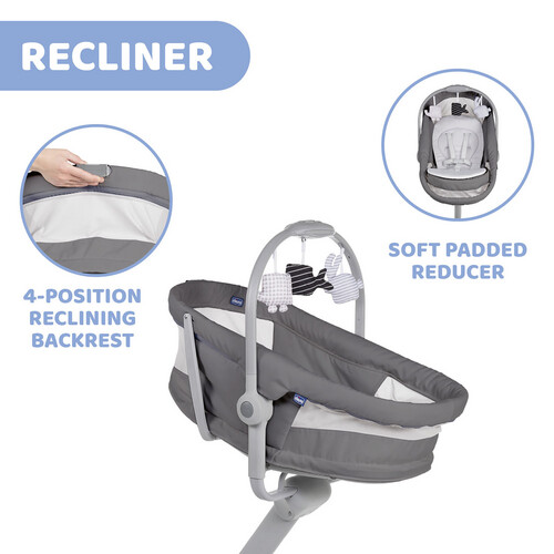 شيكو مقعد متعدد الاستخدامات - Dark Grey