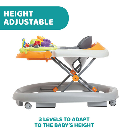 شيكو مشاية أطفال - Walky Talky - لون رمادي