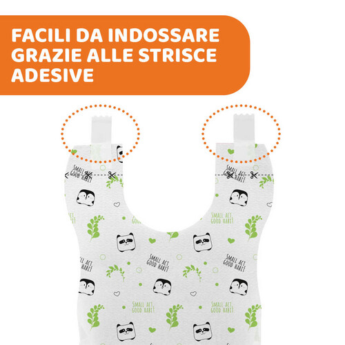 شيكو مريلة للاستعمال مرة واحدة - 36 قطعة