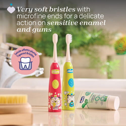 شيكو فرشاة أسنان كهربائية باندا من عمر 3 سنوات