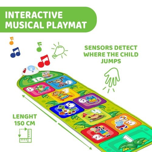 شيكو سجادة لعب الأطفال الموسيقية Jump & Fit