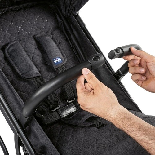 شيكو عربة أطفال - TrolleyMe - لون أسود