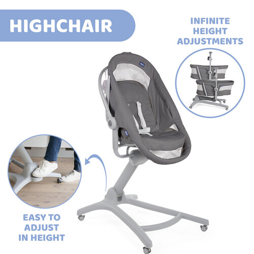 شيكو مقعد متعدد الاستخدامات - Dark Grey