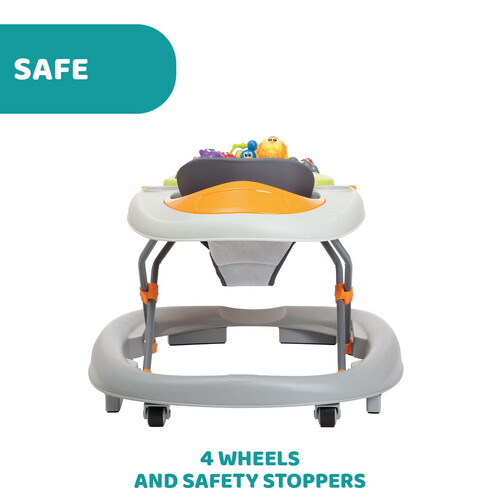 شيكو مشاية أطفال - Walky Talky - لون رمادي