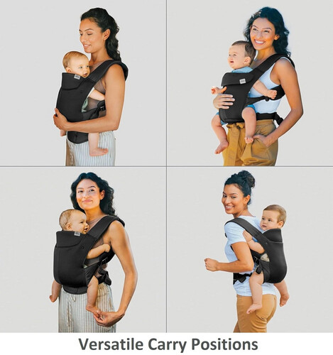 شيكو حمالة للأطفال - Black