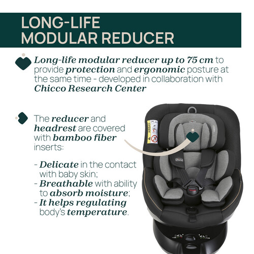 شيكو مقعد سيارة للأطفال 0-18 كغم - Seat105