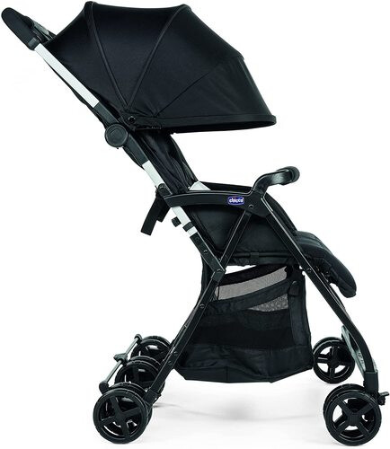 شيكو عربة أطفال توأم  Ohlala - لون أسود