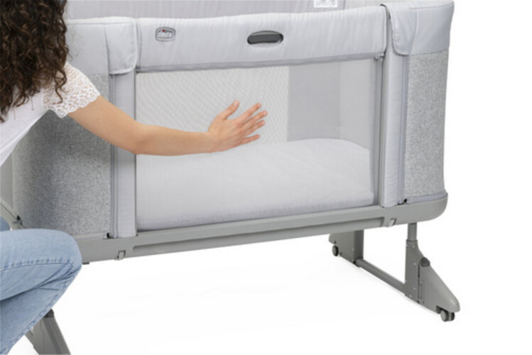 Chicco Next2Me Forever Cosleeping Cot - ash grey