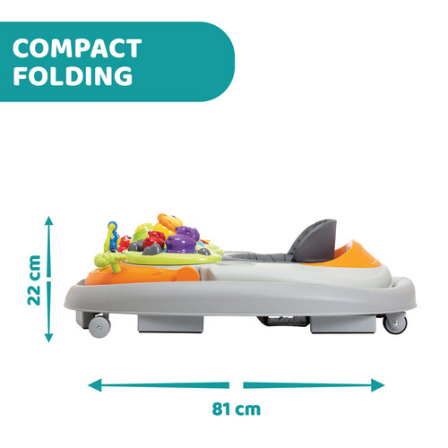 شيكو مشاية أطفال - Walky Talky - لون رمادي