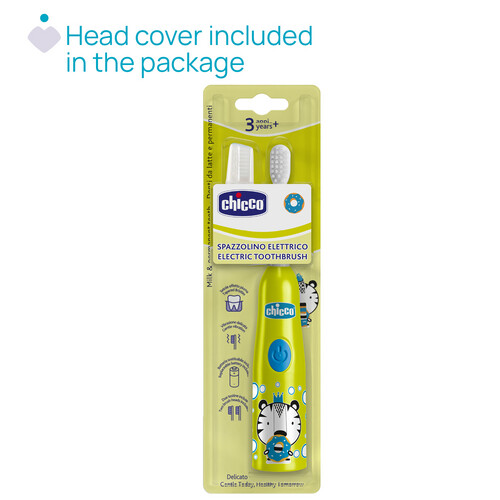 شيكو فرشاة أسنان كهربائية تايجر من عمر 3 سنوات