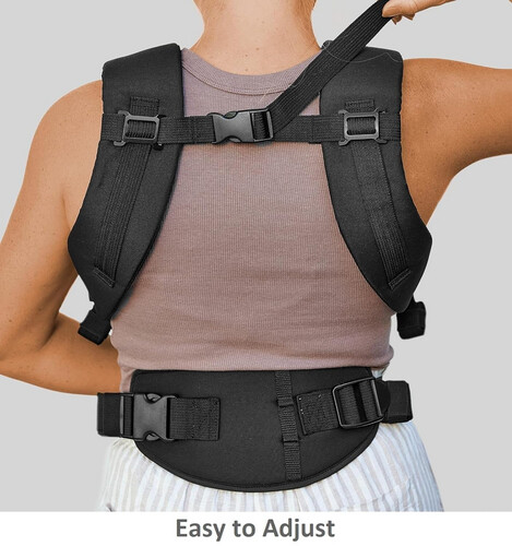 شيكو حمالة للأطفال - Black