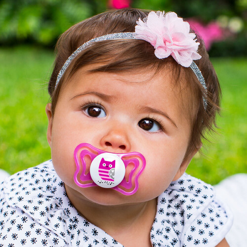 شيكو لهاية أطفال عمر 6-16 أشهر - لون وردي - 2 قطعة - PH.L