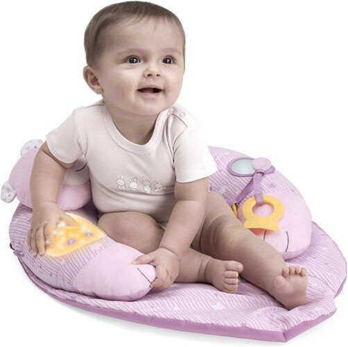 شيكو سجادة تطويرية مع موسيقى وضوء - لون وردي