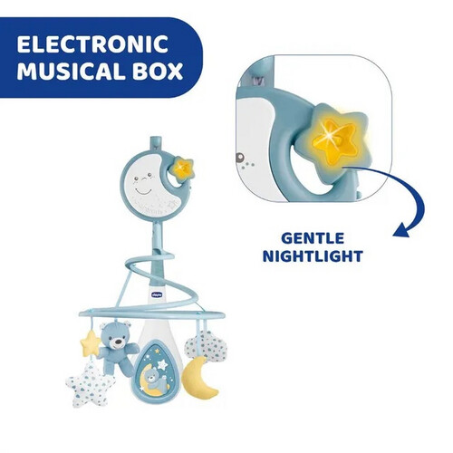 شيكو ألعاب محمولة للسرير - Next2Dreams-أزرق