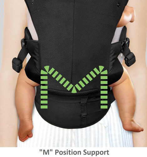 شيكو حمالة للأطفال - Black