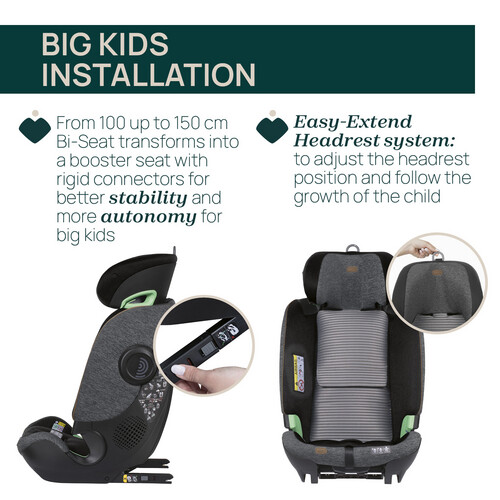 شيكو مقعد سيارة للأطفال 0-35 كغم - BI-SEAT