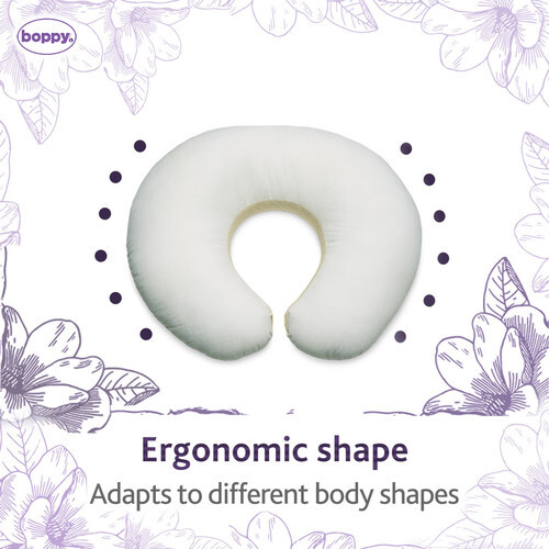 شيكو وسادة الرضاعة بوبي مع غطاء من القطن - قلوب