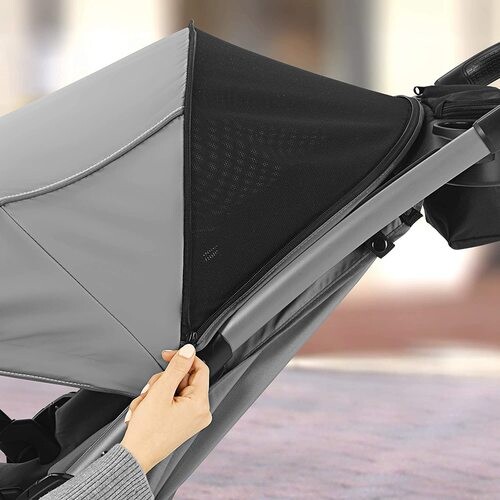 شيكو عربة أطفال +كرسي سيارة - Mini Bravo Plus