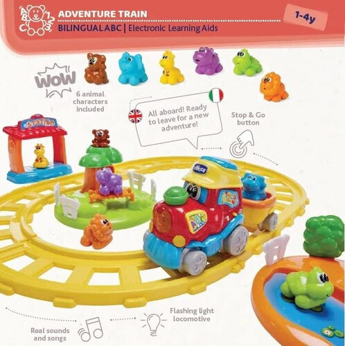 شيكو قطار المغامرة ABC - EN/FR