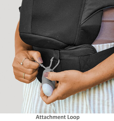 شيكو حمالة للأطفال - Black