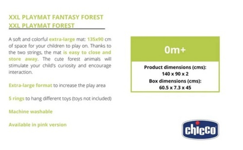 شيكو – بساط اللعب ماجيك فوريست – مقاس XXL