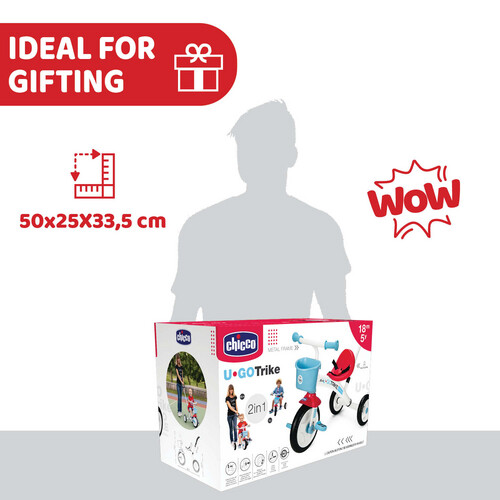 شيكو دراجة ثلاثية العجلات يو-جو  شهر 18-5 سنوات