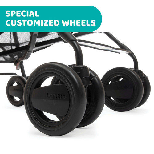 شيكو عربة أطفال - London Up - لون أسود